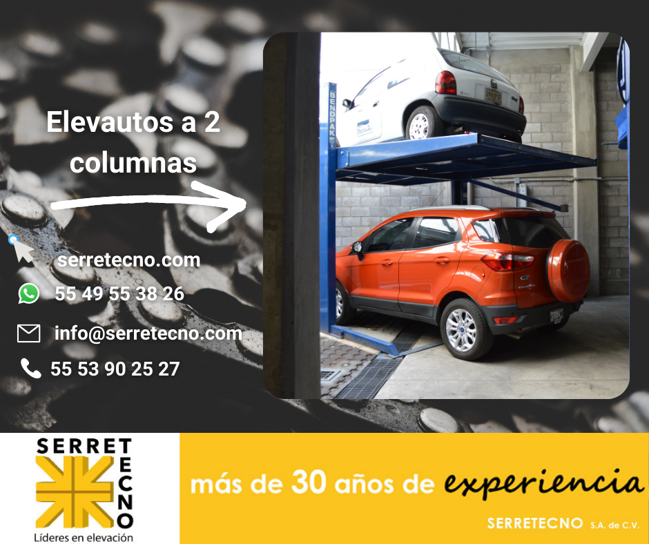 Elevautos dos columnas