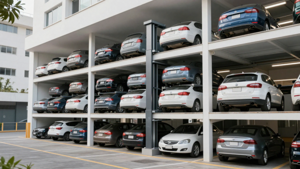 Mejores opciones de estacionamiento vertical en México para autos